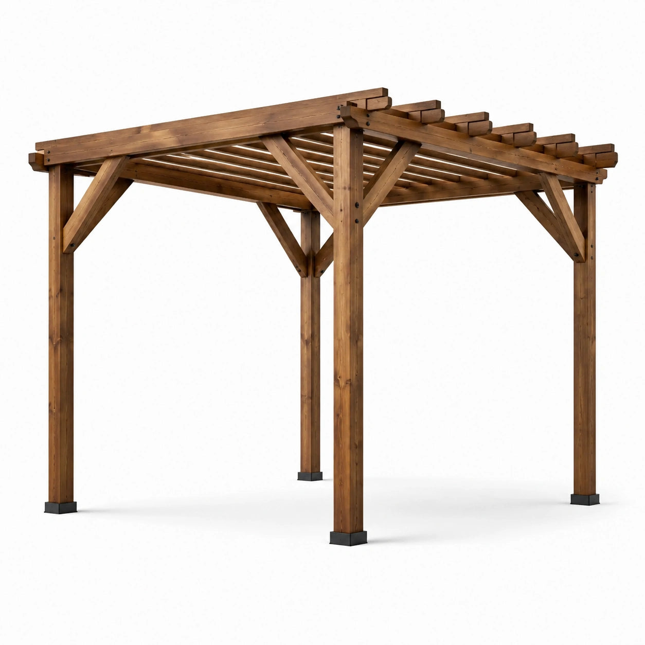 Pergola en bois de pin 300 x 240 x 240 cm