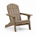 Chaise Adirondack en Bois Composite Marron