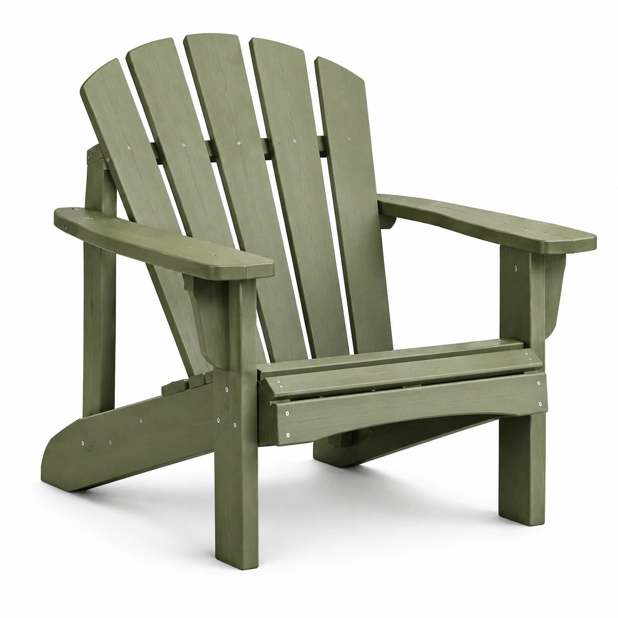 Chaise Adirondack en bois de pin vert